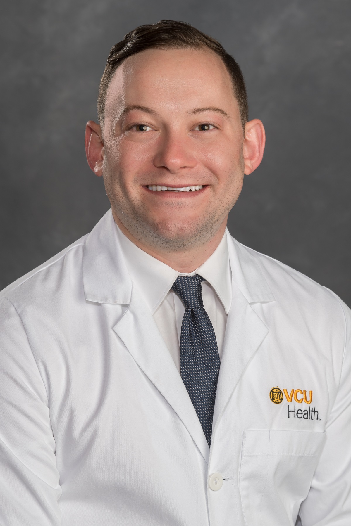 white coat headshot